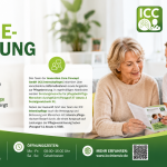 Pflegeberatung der ICC Intensivpflege im persönlichen Gespräch mit einer Angehörigen in Gelsenkirchen.